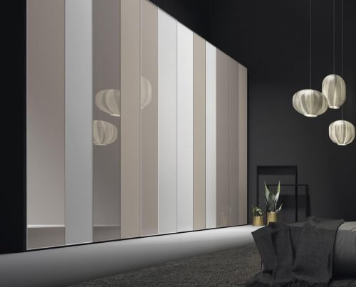 Armoire à six portes battantes de couleur Tierra