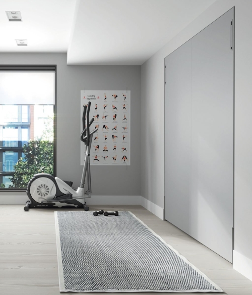 190x50cm lit escamotable vertical lorsqu'il est fermé