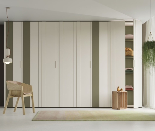 Armoire à portes articulées, Modèle en relief